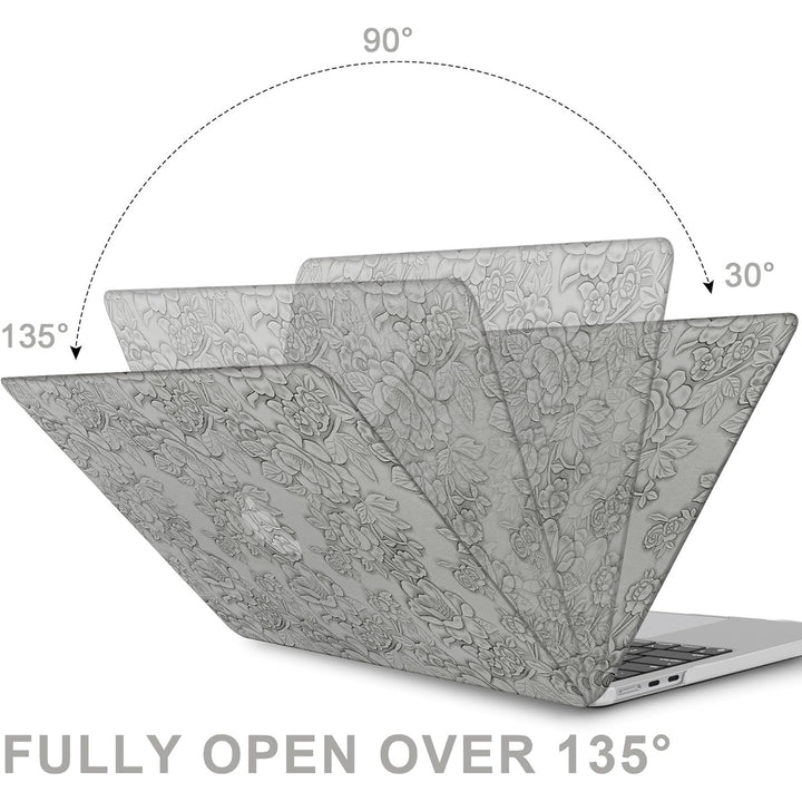 Floral Elegance MacBook Air 13.6 Case & Cover