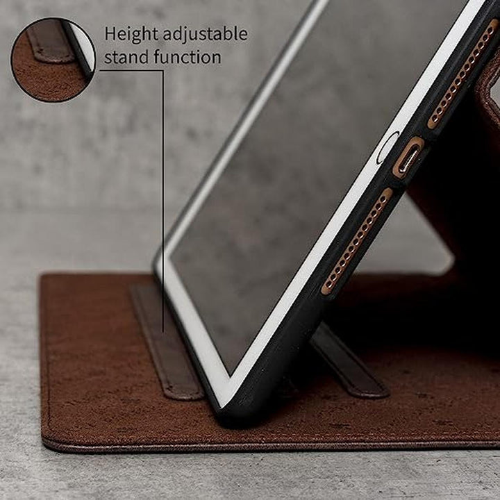 Riley Leather iPad Case (Chocolate) - DOKUTRONIX