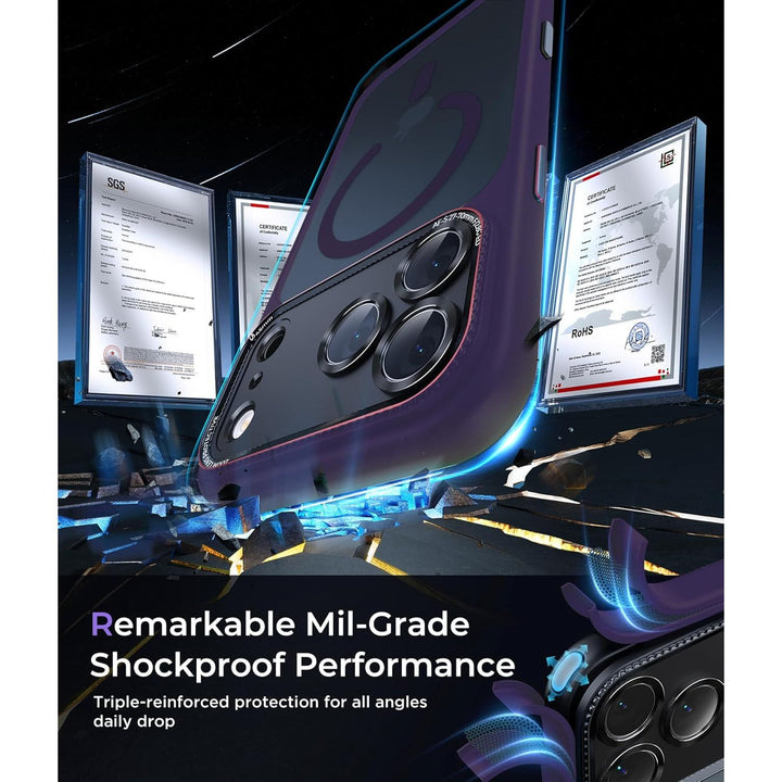 MagGrip Armor Case: iPhone 17 Pro Max - Orange