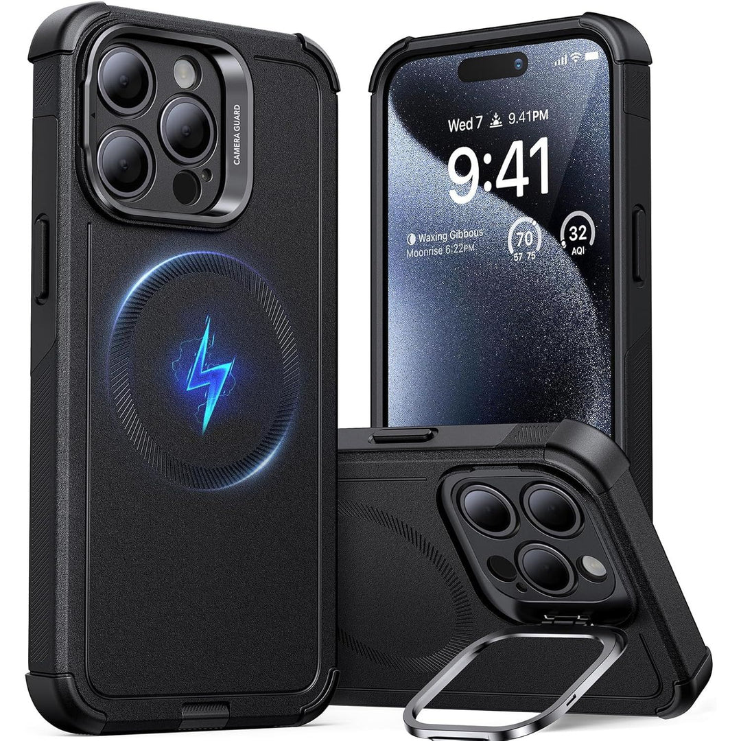 ESR Cyber Series MagSafe Stand Case, 23ft Drop, Green