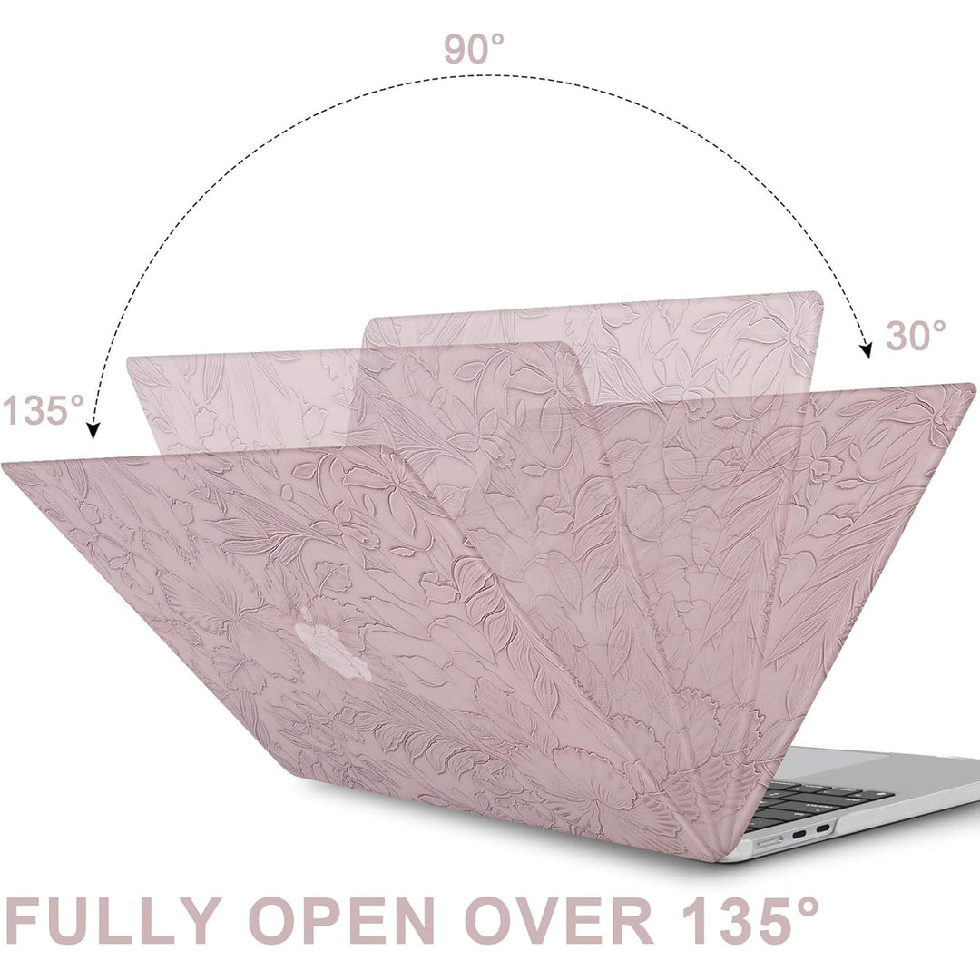 Floral Elegance MacBook Air 13.6 Case & Cover