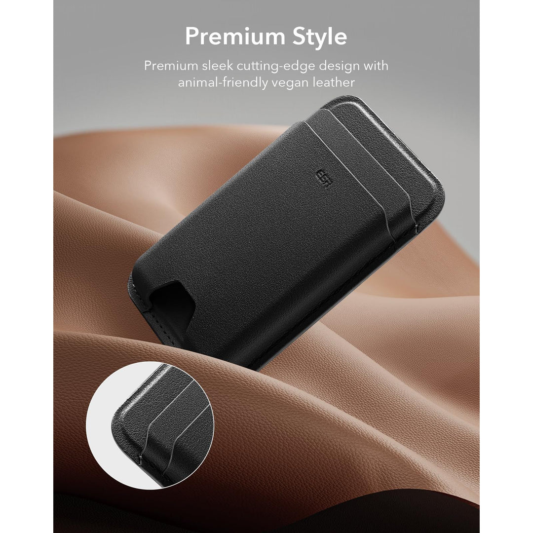 ESR MagSafe Slim Wallet - 5-Card RFID Black - DOKUTRONIX