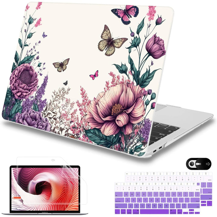 Mektron Dahlia MacBook Air Case & Protector Set