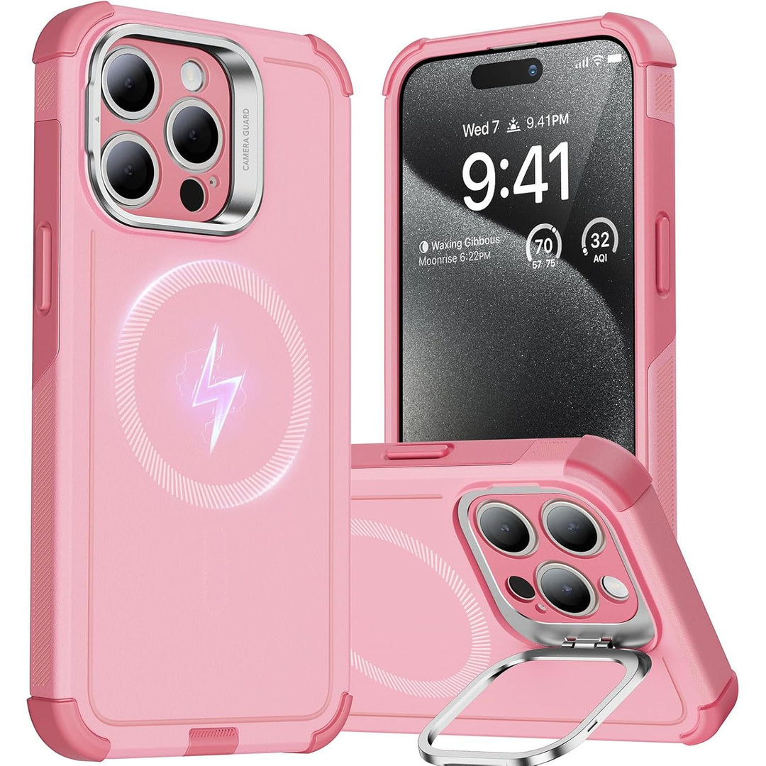 ESR Cyber Series MagSafe Stand Case, 23ft Drop, Green