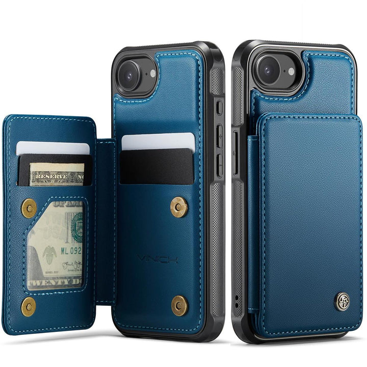 Vinich WalletPro for iPhone 12/12 Pro-Purple - DOKUTRONIX