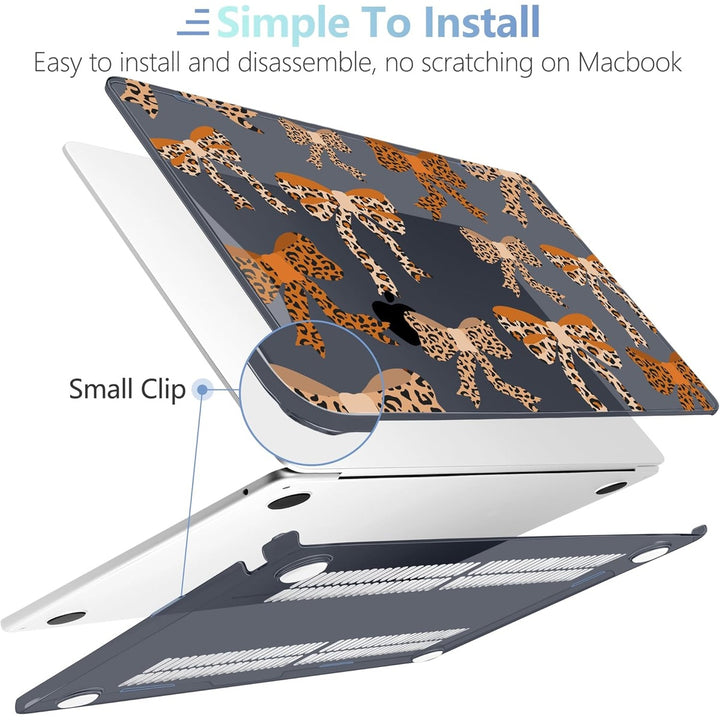 MEEgoodo Floral Hard Shell Case for MacBook Air 13