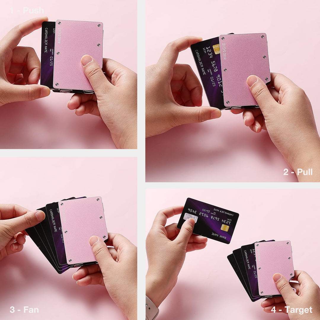 MagSafe Slim Wallet: RFID Metal Card Holder - DOKUTRONIX