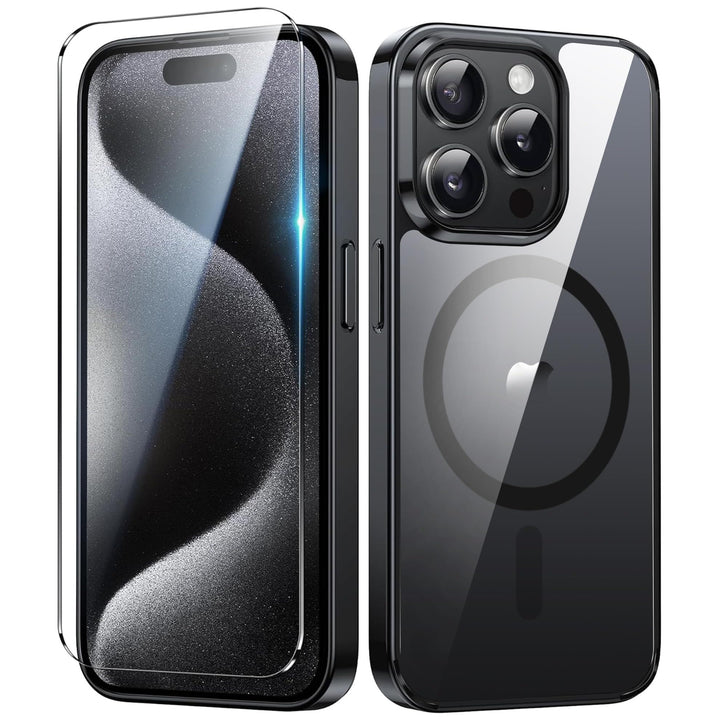 MaxGuard ClearShield: Magnetic Anti-Yellow iPhone Case