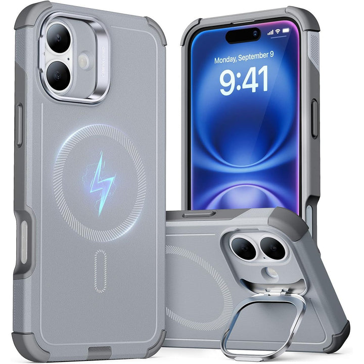 ESR Cyber Series MagSafe Stand Case, 23ft Drop, Green