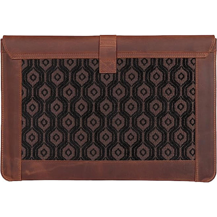 Cinnamon Leather MacBook Sleeve - DOKUTRONIX