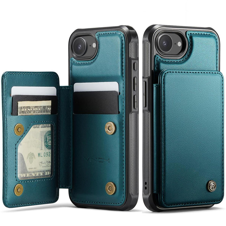 Vinich WalletPro for iPhone 12/12 Pro-Purple - DOKUTRONIX