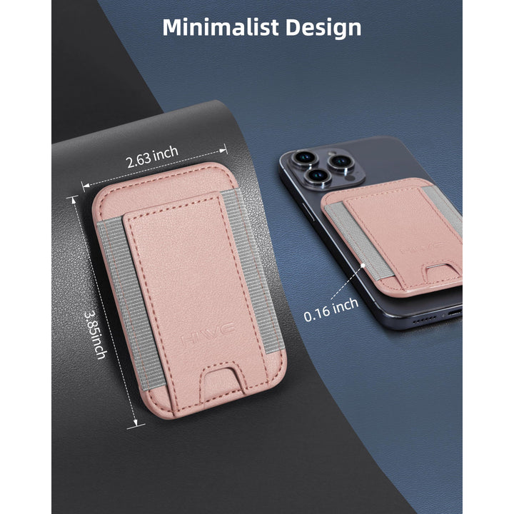 MagSafe Slim Wallet: Magnetic Leather Card Holder - DOKUTRONIX