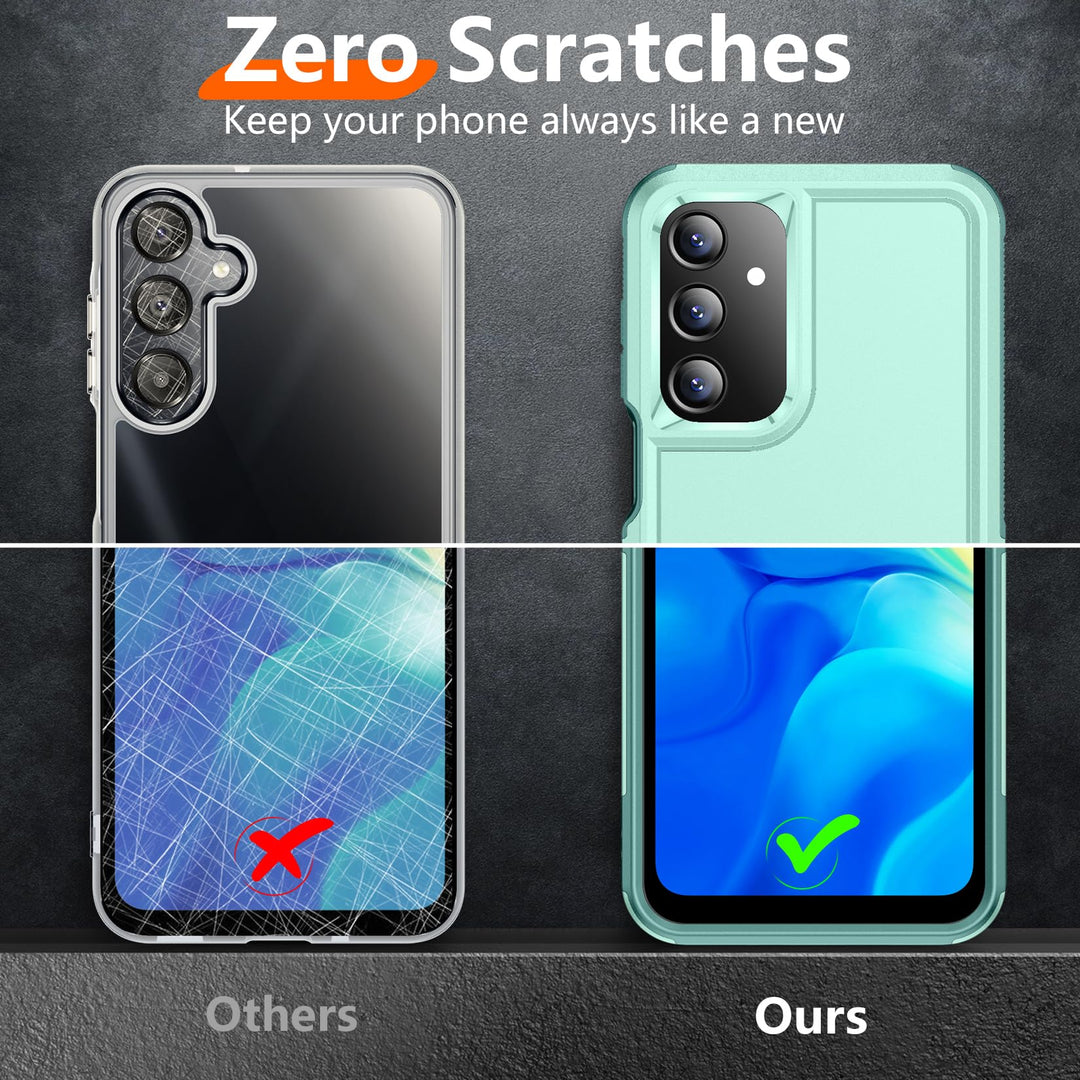 Red2Fire Designed for Samsung Galaxy A16 5G Case, [Military Grade Drop Protection] Non-Slip Heavy Duty Full Body Shockproof Protection Phone Case Galaxy A16 5G Case,Black - DOKUTRONIX