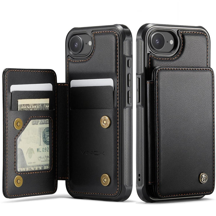 Vinich WalletPro for iPhone 12/12 Pro-Purple - DOKUTRONIX