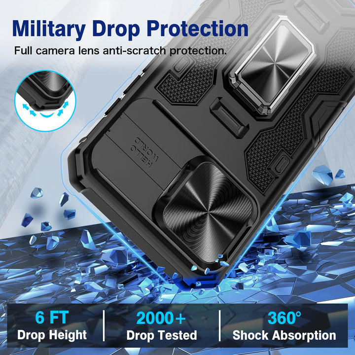 VEGO Armor Case for iPhone 16 Pro Max - Black