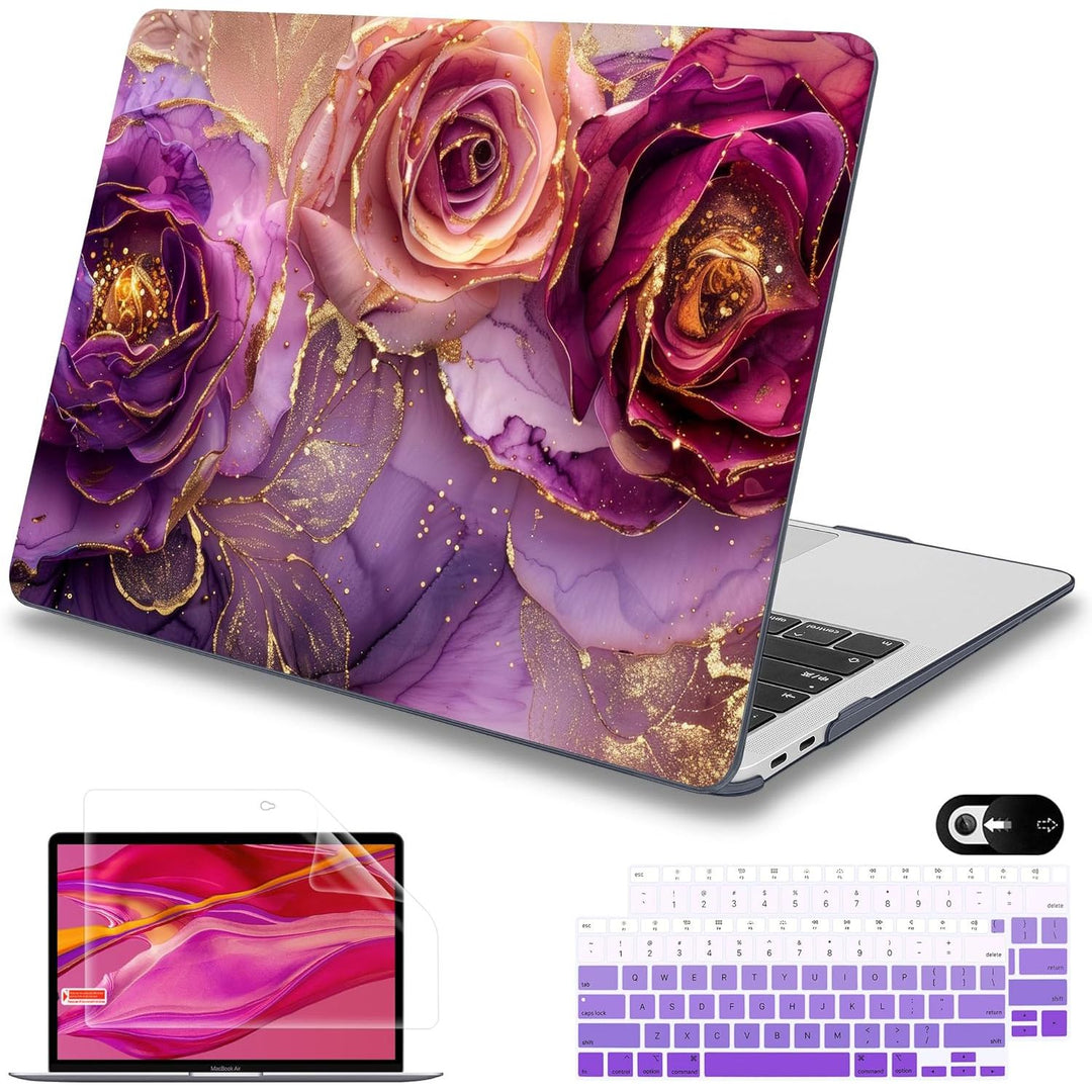 Mektron Dahlia MacBook Air Case & Protector Set