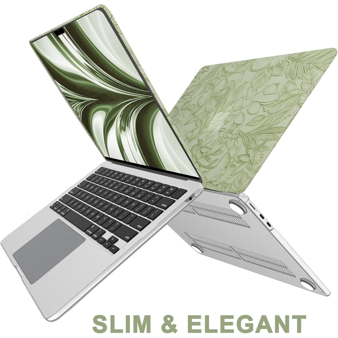 Floral Elegance MacBook Air 13.6 Case & Cover