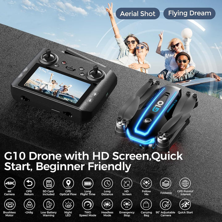 SkyCam 4K GPS Drone