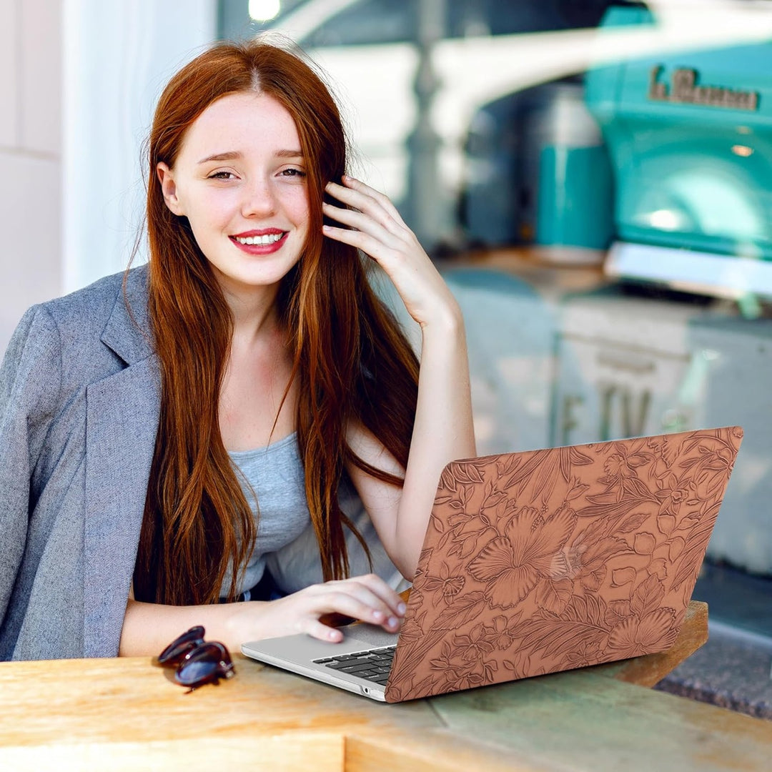 Floral Elegance MacBook Air 13.6 Case & Cover