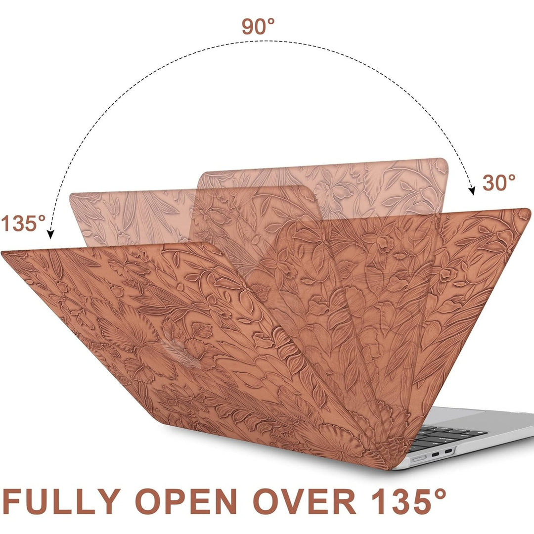 Floral Elegance MacBook Air 13.6 Case & Cover