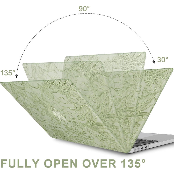 Floral Elegance MacBook Air 13.6 Case & Cover