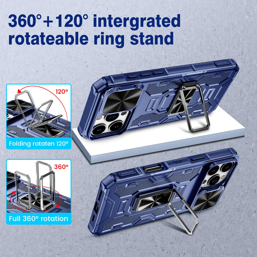 VEGO Armor Case for iPhone 16 Pro Max - Black