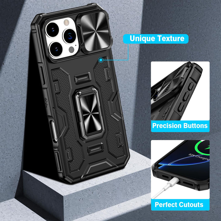 VEGO Armor Case for iPhone 16 Pro Max - Black