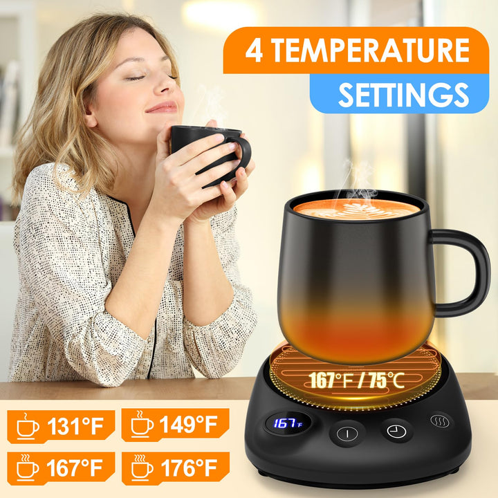 SmartHeat Mug Warmer: Fast, Safe & Versatile
