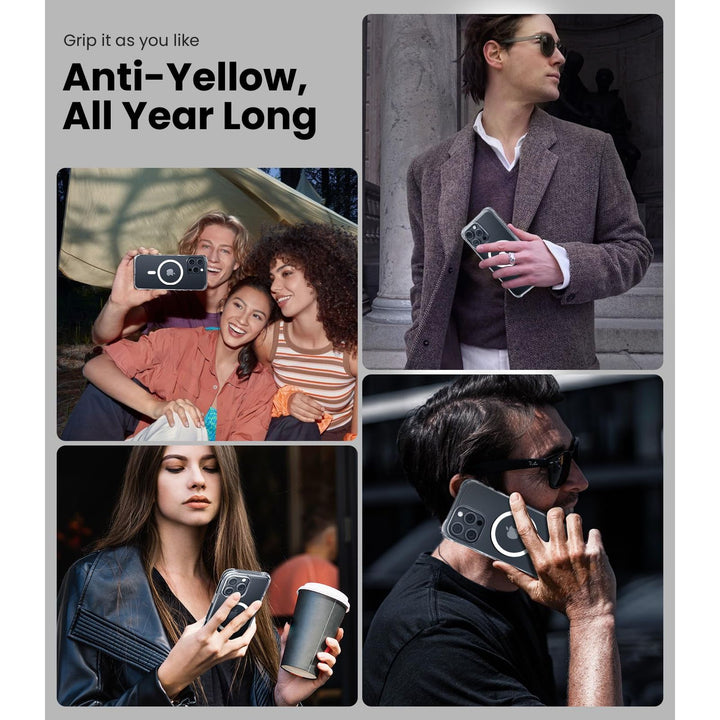 Mkeke Shield: Clear Military-Grade Case for iPhone 17