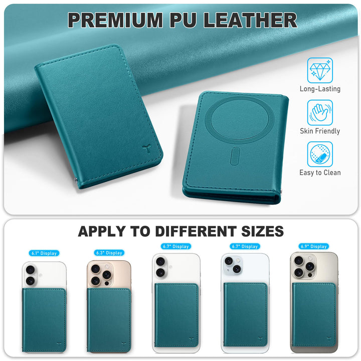 Magsafe PU Wallet - RFID, 6 Slots, Clear ID - DOKUTRONIX