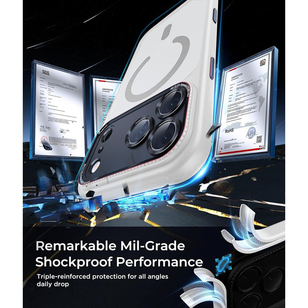 MagGrip Armor Case: iPhone 17 Pro Max - Orange