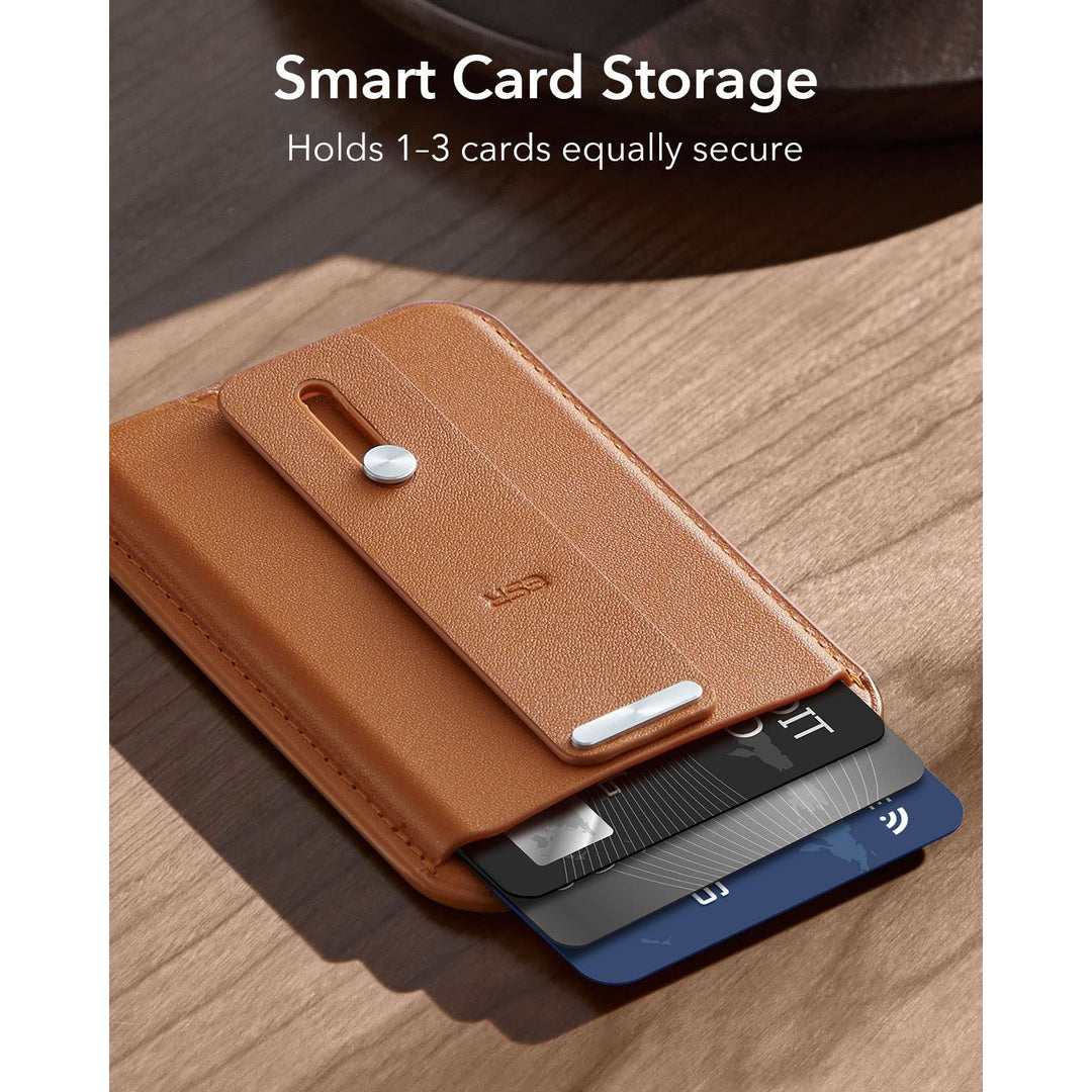 ESR MagSafe Slim Wallet - 5-Card RFID Black - DOKUTRONIX