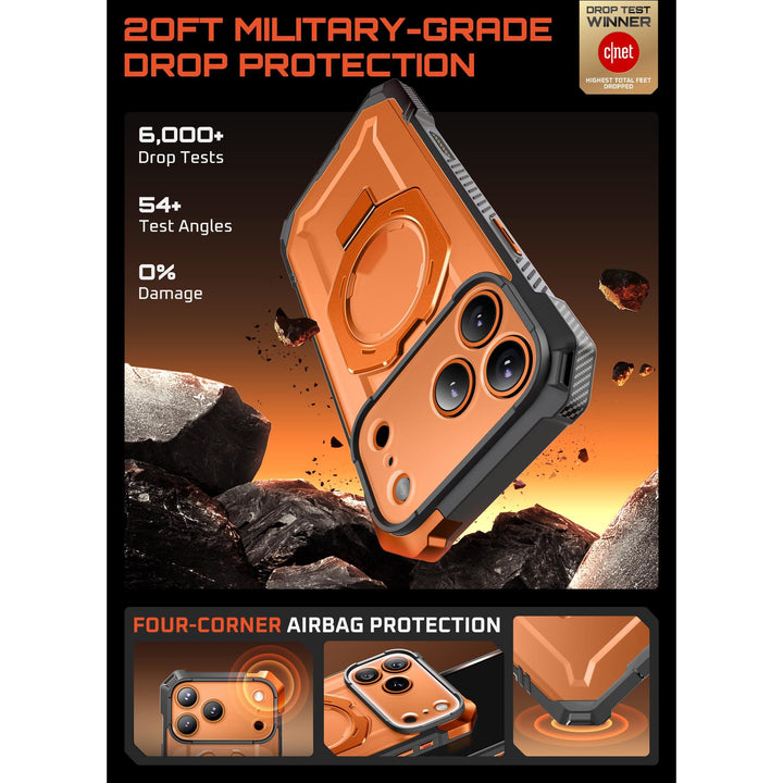 DesertGuard: MagSafe iPhone 17 Pro Max Case + Kickstand