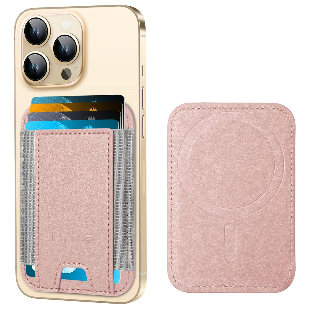 MagSafe Slim Wallet: Magnetic Leather Card Holder - DOKUTRONIX