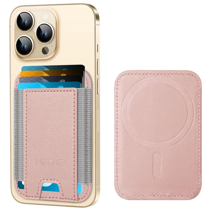 MagSafe Slim Wallet: Magnetic Leather Card Holder - DOKUTRONIX