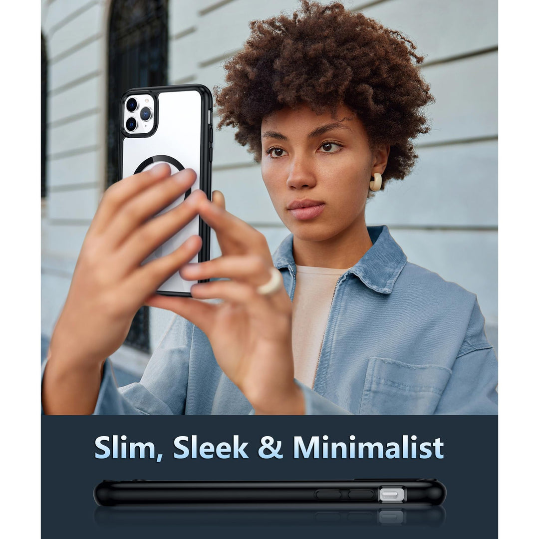 ClearShield Pro-Max Case: Slim, Magnetic, Shockproof - DOKUTRONIX