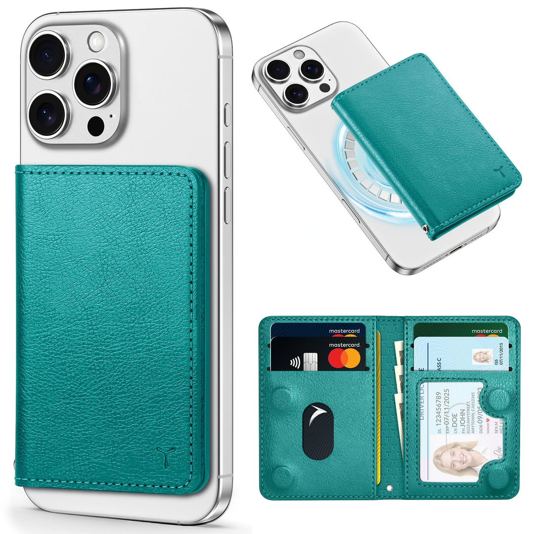 Magsafe PU Wallet - RFID, 6 Slots, Clear ID - DOKUTRONIX