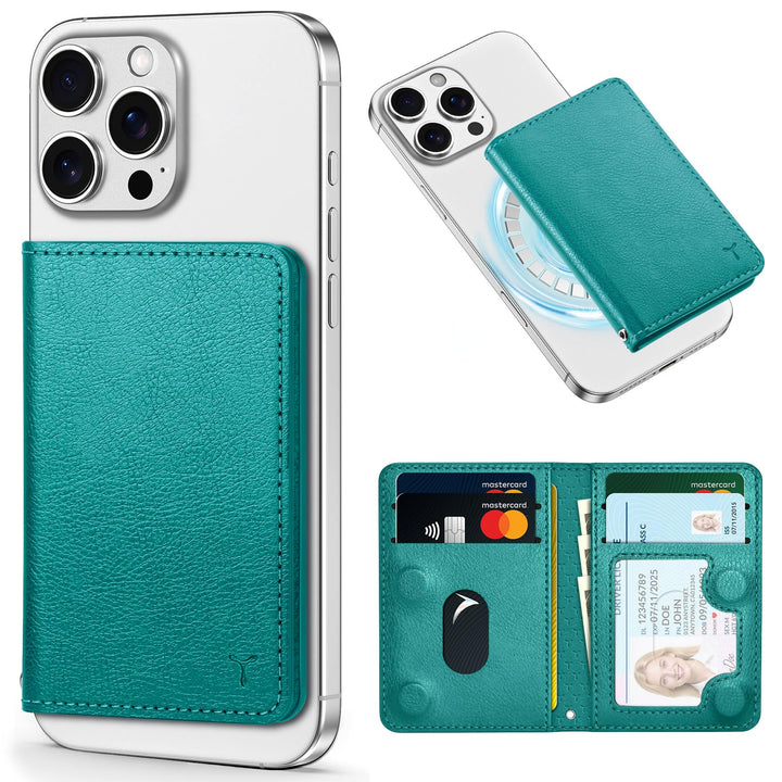 Magsafe PU Wallet - RFID, 6 Slots, Clear ID - DOKUTRONIX