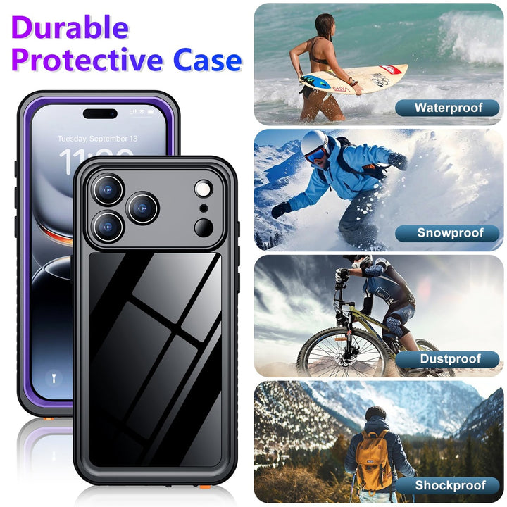 Temdan iPhone 17 Pro Max Case - Waterproof & Shockproof