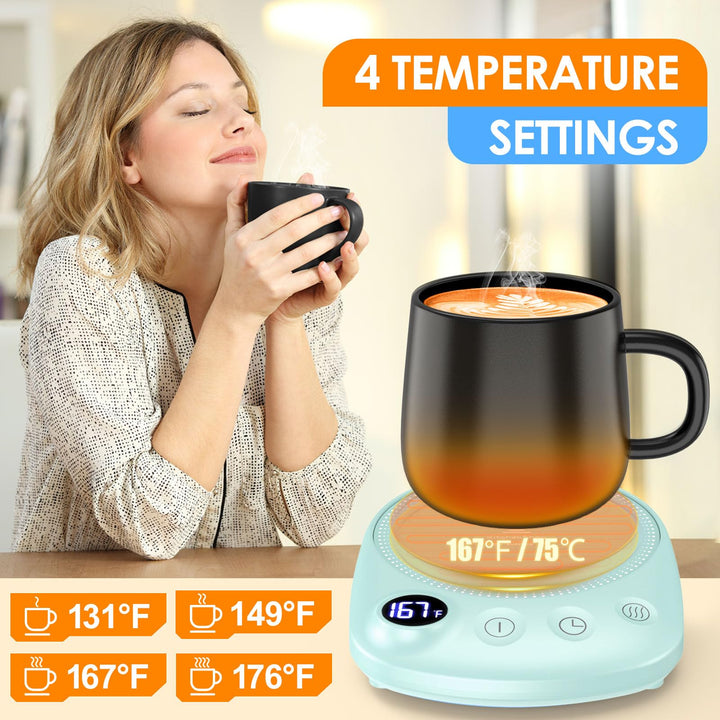 SmartHeat Mug Warmer: Fast, Safe & Versatile