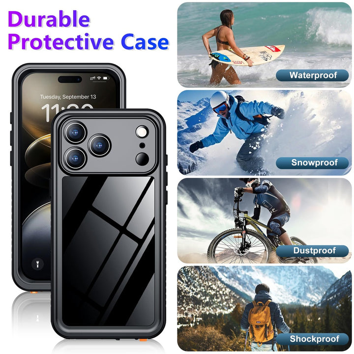 Temdan iPhone 17 Pro Max Case - Waterproof & Shockproof