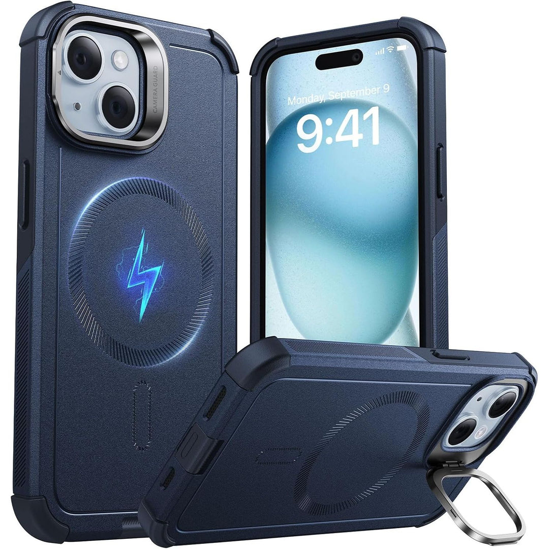 ESR Cyber Series MagSafe Stand Case, 23ft Drop, Green