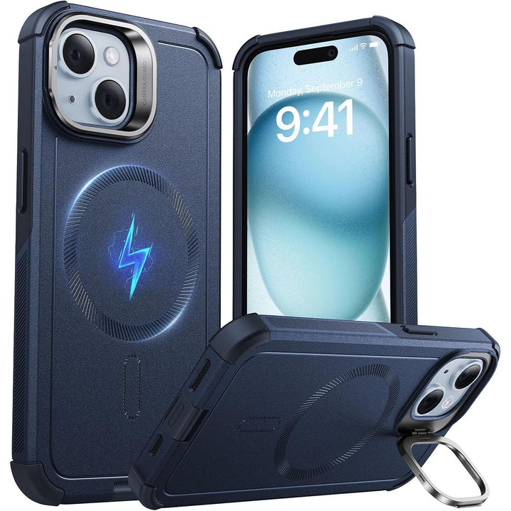 ESR Cyber Series MagSafe Stand Case, 23ft Drop, Green