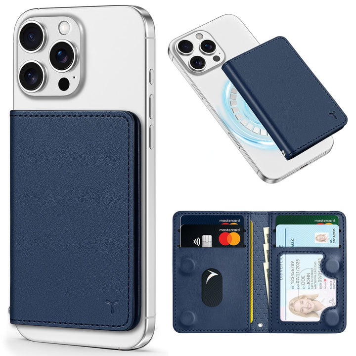 Magsafe PU Wallet - RFID, 6 Slots, Clear ID - DOKUTRONIX
