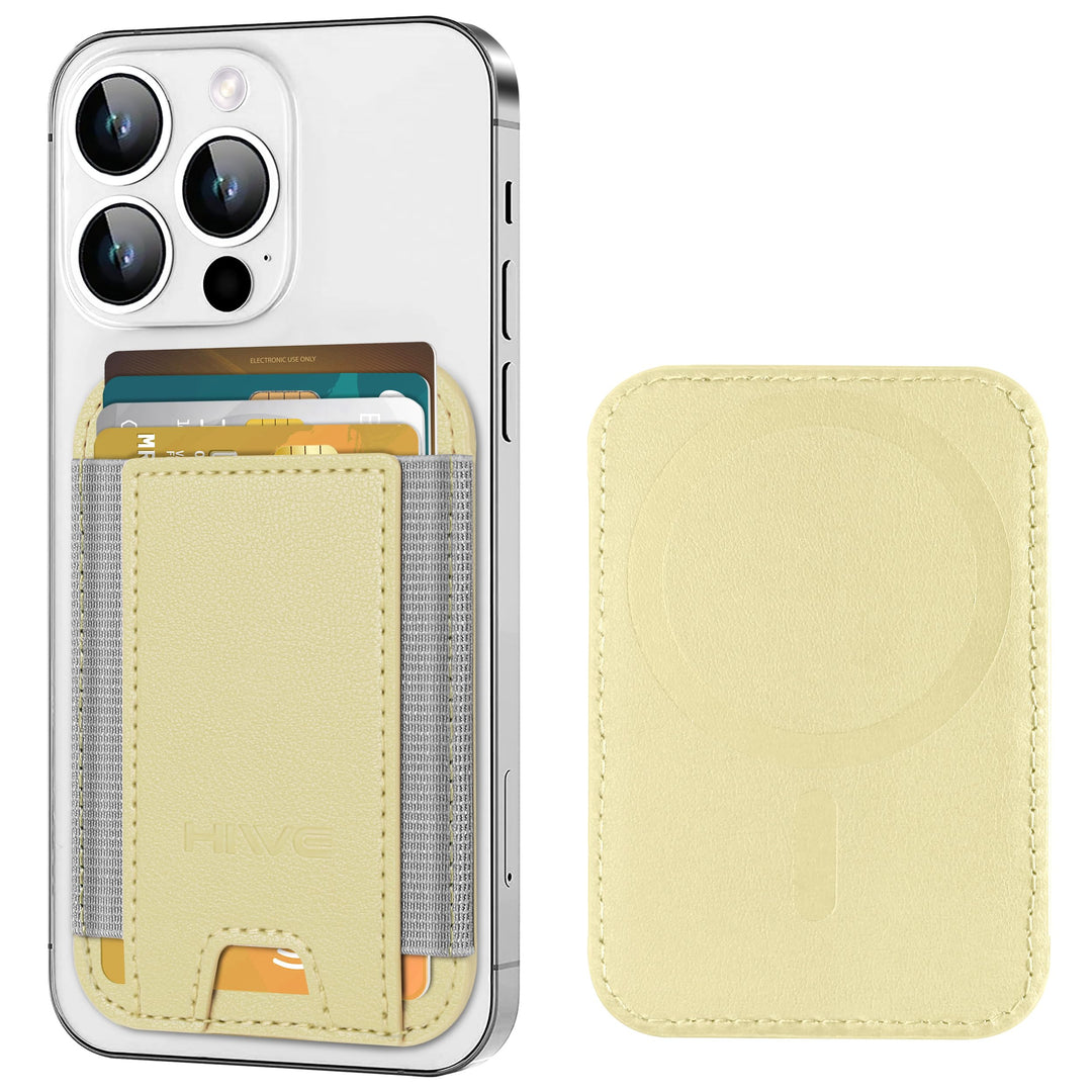 MagSafe Slim Wallet: Magnetic Leather Card Holder - DOKUTRONIX