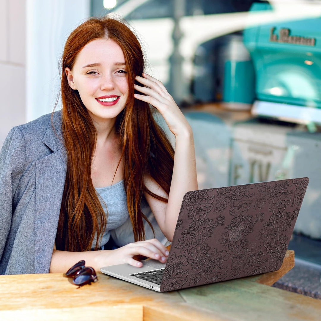 Floral Elegance MacBook Air 13.6 Case & Cover