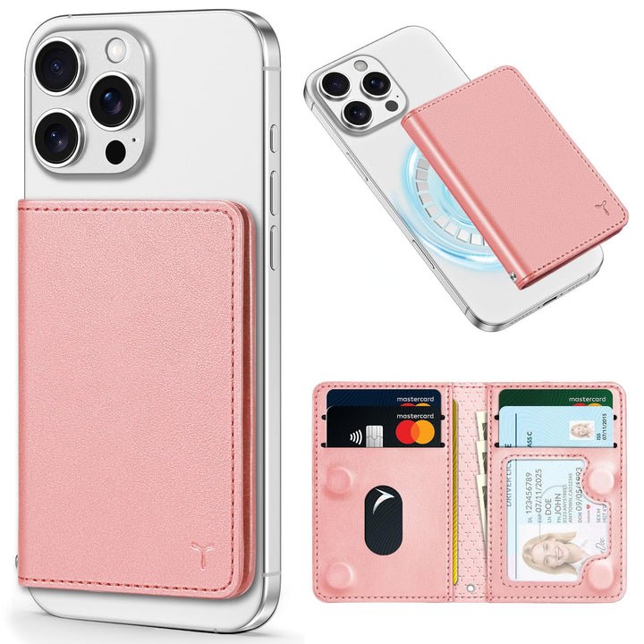 Magsafe PU Wallet - RFID, 6 Slots, Clear ID - DOKUTRONIX