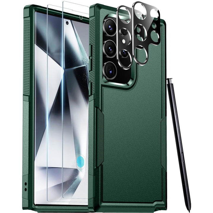 Red2Fire Designed for Samsung Galaxy A16 5G Case, [Military Grade Drop Protection] Non-Slip Heavy Duty Full Body Shockproof Protection Phone Case Galaxy A16 5G Case,Black - DOKUTRONIX