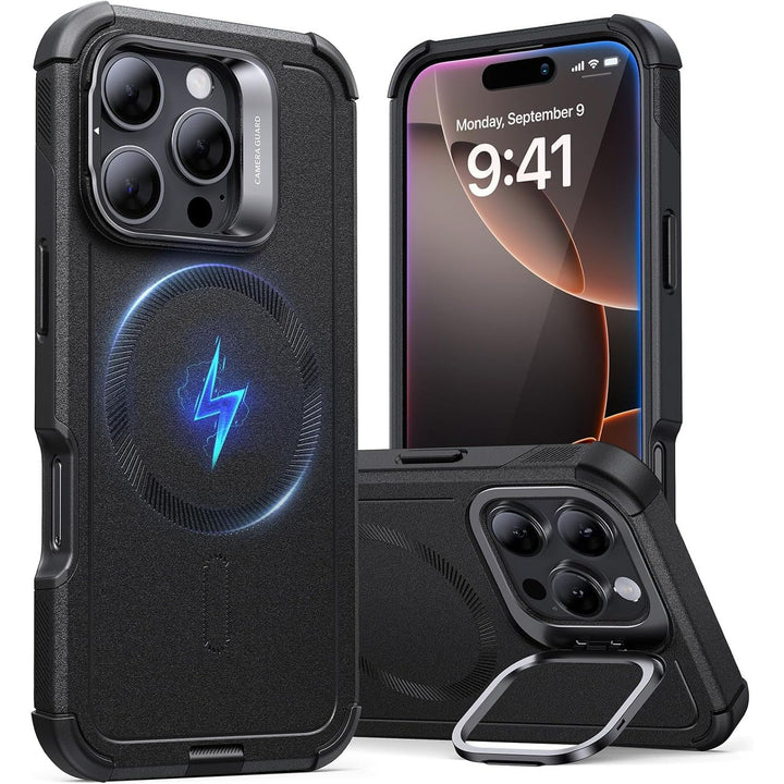 ESR Cyber Series MagSafe Stand Case, 23ft Drop, Green