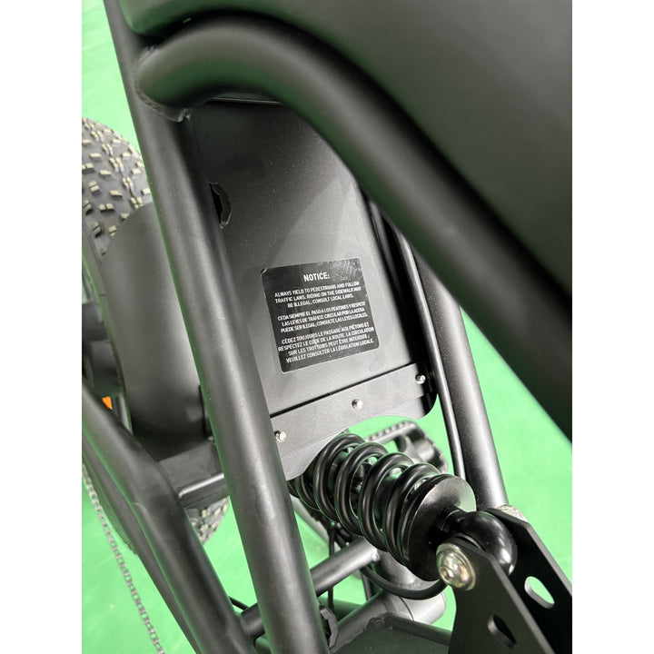 S16/K2 Electric Bike for Adults, Max 22/28MPH Speed & 50 Miles Range (PAS), 750W Peak Motor Ebike with 48V/13Ah Removable Battery, 4.0 Fat Tire and Shock Absorber, UL Certified - DOKUTRONIX